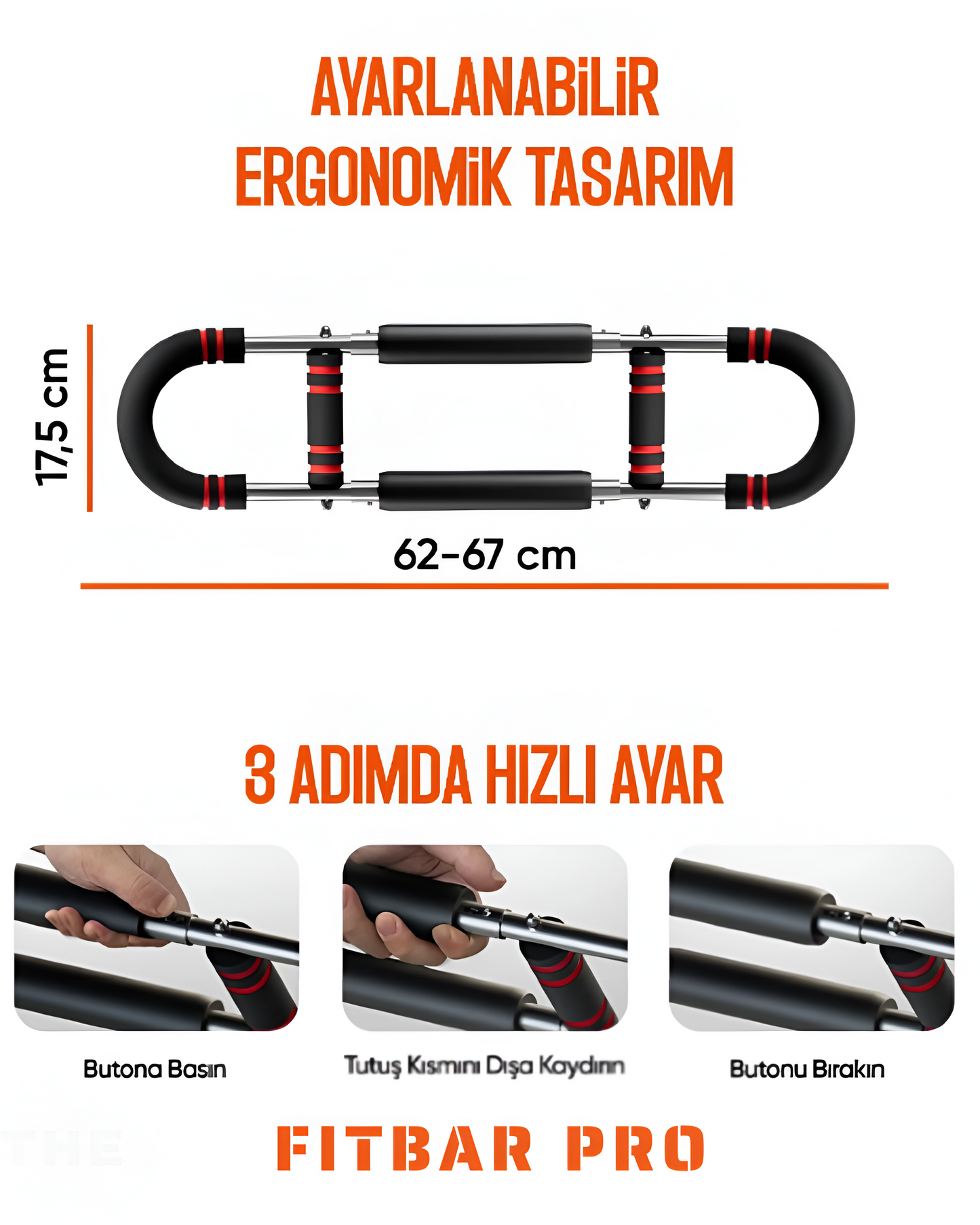 FitBar Pro – Taşınabilir Çok Bölgeli Kas Çalıştırma ve Vücut Şekillendirme Aleti